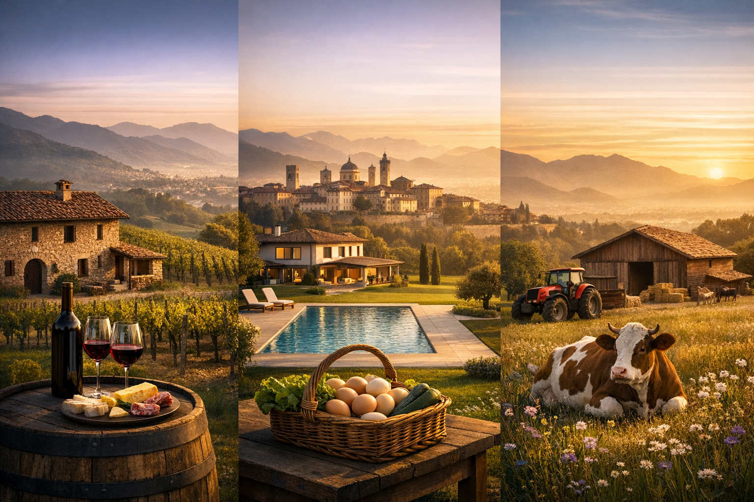 3 agriturismi incontournables de Bergame à la Camilla